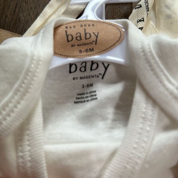 Rae Dunn Baby “Happy Fall Y’all” 3-Piece Outfit Set Pants, Headband & Gift Bag - Picture 3 of 6